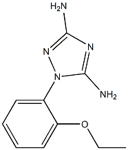 1H-1,2,4-Triazole-3,5-diamine,1-(2-ethoxyphenyl)-(9CI) 结构式