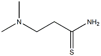 Propanethioamide,3-(dimethylamino)-(9CI) 结构式