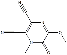 2,3-Pyrazinedicarbonitrile,1,6-dihydro-5-methoxy-1-methyl-6-oxo-(9CI) 结构式