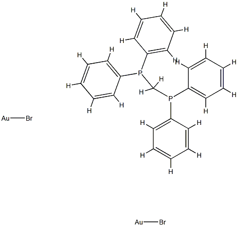 dppm(AuBr)2 Structure