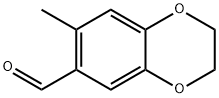 7-methyl-2,3-dihydro-1,4-benzodioxine-6-carbaldehyde(SALTDATA: FREE) Struktur