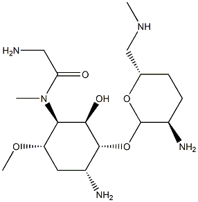 茜霉素 B, 72523-64-9, 结构式