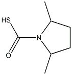 1-Pyrrolidinecarbothioicacid,2,5-dimethyl-(9CI) Structure