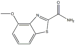 2-Benzothiazolecarboxamide,4-methoxy-(7CI,8CI,9CI) 化学構造式