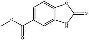 2-MERCAPTO-1,3-BENZOXAZOLE-5-CARBOXYLIC ACID METHYL ESTER|2-硫代-2,3-二氢苯并[D]恶唑-5-羧酸甲酯