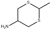 1,3-Dithian-5-amine,2-methyl-(9CI) 结构式