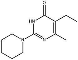 4(1H)-Pyrimidinone,5-ethyl-6-methyl-2-(1-piperidinyl)-(9CI)|