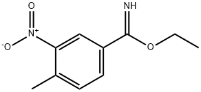 4-methyl-3-nitro-benzimidic acid ethyl ester,727974-30-3,结构式