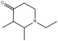4-Piperidinone,1-ethyl-2,3-dimethyl-(9CI) 化学構造式