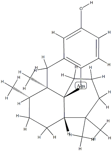 (+)-Aureol,72853-81-7,结构式