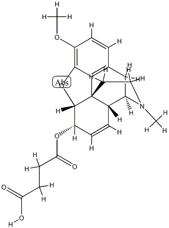 6-succinylcodeine 结构式