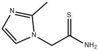 1H-Imidazole-1-ethanethioamide,2-methyl-(9CI) Struktur