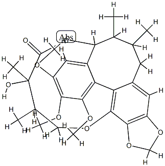 戈米辛 E, 72960-21-5, 结构式