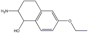 1-Naphthalenol,2-amino-6-ethoxy-1,2,3,4-tetrahydro-(9CI) 结构式