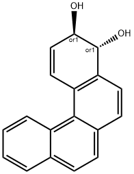 benzo(c)phenanthrene 3,4-dihydrodiol 结构式