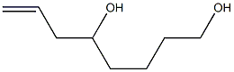 1-オクテン-4,8-ジオール 化学構造式