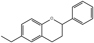 2H-1-Benzopyran,6-ethyl-3,4-dihydro-2-phenyl-(9CI)|
