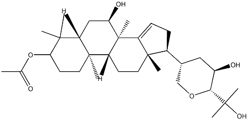 (13S,17S,20S,23R,24R)-21,24-Epoxy-4,4,8-trimethyl-5α-cholest-14-ene-3α,7α,23,25-tetrol 3-acetate|