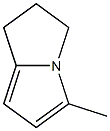 1H-Pyrrolizine,2,3-dihydro-5-methyl-(7CI,8CI,9CI),7312-34-7,结构式