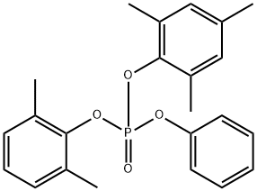 Phosphoric acid 2,6-dimethylphenyl=phenyl=2,4,6-trimethylphenyl ester,73179-41-6,结构式