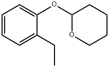 2H-Pyran,2-(2-ethylphenoxy)tetrahydro-(9CI) Structure