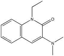 2(1H)-Quinolinone,3-(dimethylamino)-1-ethyl-(9CI) Struktur