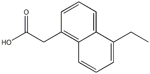 1-Naphthaleneaceticacid,5-ethyl-(9CI) Struktur