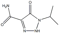 1H-1,2,3-Triazole-4-carboxamide,5-hydroxy-1-(1-methylethyl)-(9CI) Structure