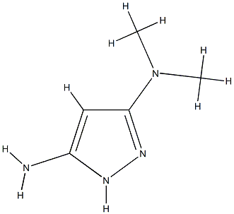 1H-Pyrazole-3,5-diamine,N3,N3-dimethyl-(9CI)|