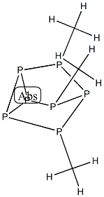 Heptaphosphatricyclo[2.2.1.02,6heptane, trimethyl-,73324-75-1,结构式