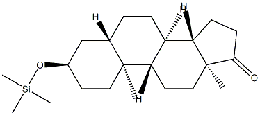 3α-(Trimethylsiloxy)-5α-androstan-17-one|