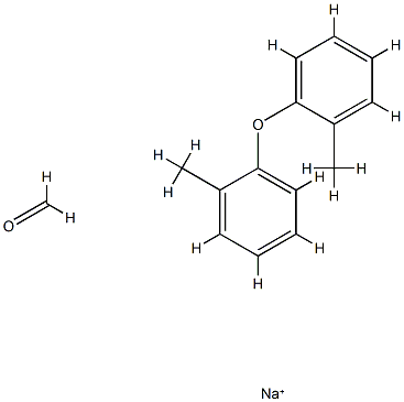 甲醛、磺化的1,1'-氧双[甲基苯]的聚合物钠盐,73378-66-2,结构式