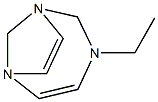 1,3,6-Triazabicyclo[4.2.1]nona-4,7-diene,3-ethyl-(9CI),733803-88-8,结构式