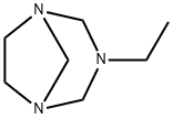 1,3,5-Triazabicyclo[3.2.1]octane,3-ethyl-(9CI) Structure