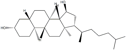 5α-cholestane-3,15α-diol|5Α-CHOLESTANE-3Β,15Α-DIOL