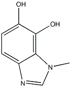 1H-Benzimidazole-6,7-diol,1-methyl-(9CI) Structure