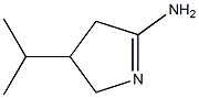 2H-Pyrrol-5-amine,3,4-dihydro-3-(1-methylethyl)-(9CI) 化学構造式