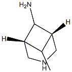 3-Azabicyclo[3.1.1]heptan-6-amine,7-methyl-,stereoisomer(9CI) Struktur