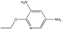3,5-Pyridinediamine,2-ethoxy-(9CI) 结构式