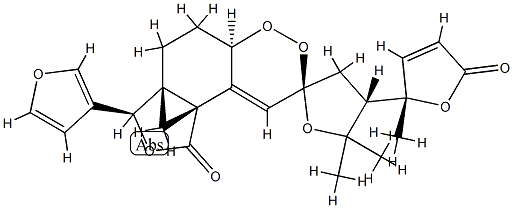 (2R,4S)-4-[(2S)-2,5-Dihydro-2-methyl-5-oxofuran-2-yl]-3'β-(3-furyl)-3,4,4',5,5',5'aα-hexahydro-5,5-dimethylspiro[furan-2,8'-[1H,3H-3aβ,9bβ]methanofuro[3,4-f][1,2]benzodioxin]-1'-one|