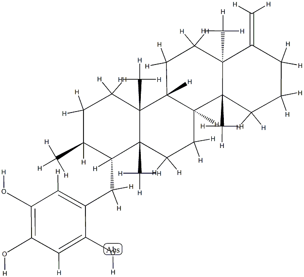 5-[[5,14β,17β-Trimethyl-4-methylene-D-homo-5α-androstan-17aα-yl]methyl]-1,2,4-benzenetriol|