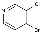 4-Bromo-3-chloropyridine Struktur