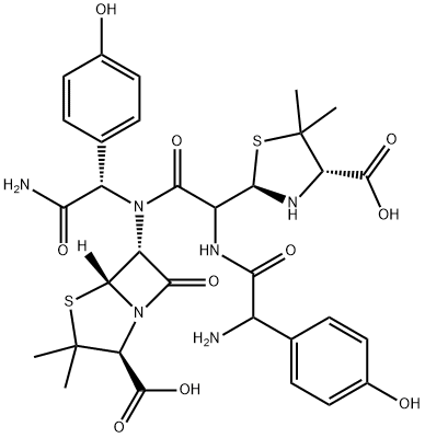 Amoxicillin EP Impurity J 化学構造式