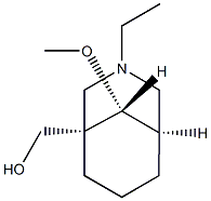 3-Azabicyclo[3.3.1]nonane-1-methanol,3-ethyl-9-methoxy-,(1R,5S,9S)-rel-(9CI),736153-76-7,结构式