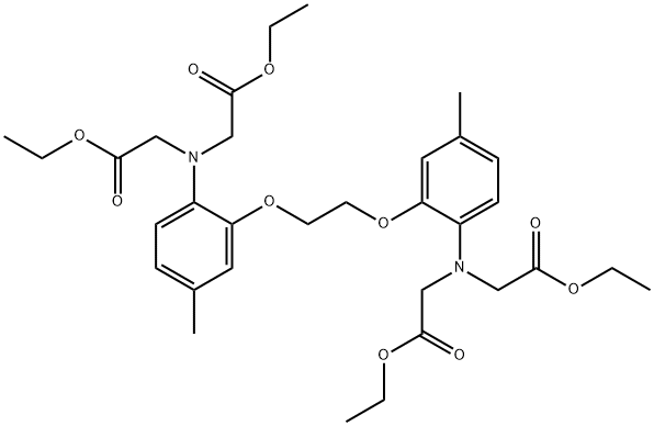 1,2-BIS(2-AMINO-5-METHYLPHENOXY)ETHANE-N ,N,N'N'-TE 结构式