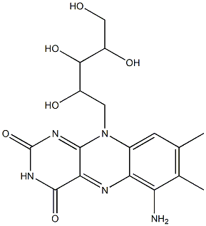 6-aminoriboflavin,73652-55-8,结构式