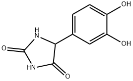 2,4-Imidazolidinedione,5-(3,4-dihydroxyphenyl)-(9CI),73659-77-5,结构式
