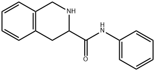 3-Isoquinolinecarboxamide,1,2,3,4-tetrahydro-N-phenyl-(9CI) Struktur