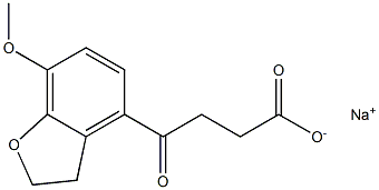 2,3-디히드로-7-메톡시-γ-옥소-4-벤조푸란부티르산나트륨염