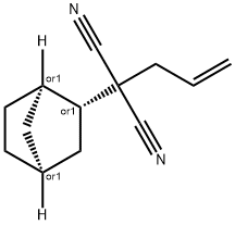 Propanedinitrile, (1R,2R,4S)-bicyclo[2.2.1]hept-2-yl-2-propenyl-, rel- (9CI) Structure